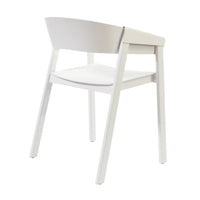 Selena 2pc Set Dining Chair Scandinavian White