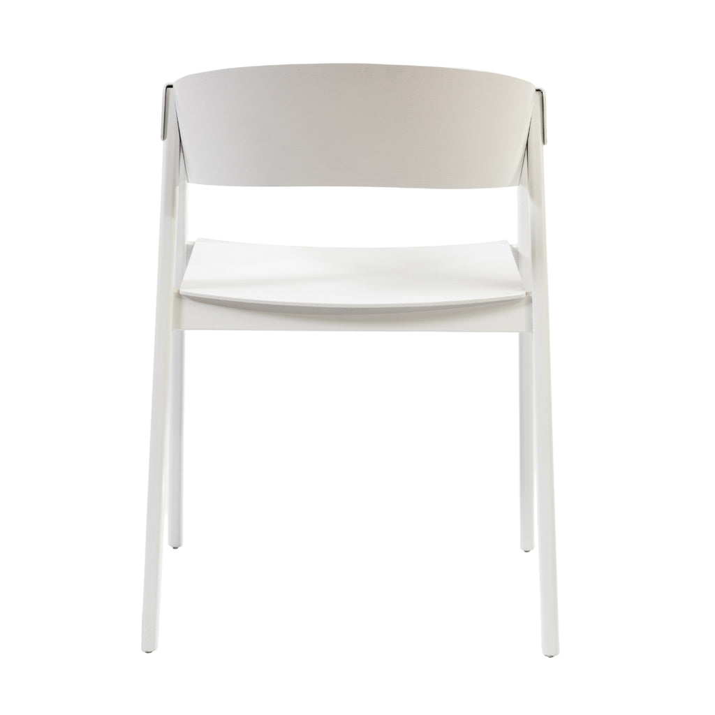 Selena 2pc Set Dining Chair Scandinavian White