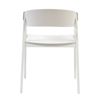 Selena 2pc Set Dining Chair Scandinavian White