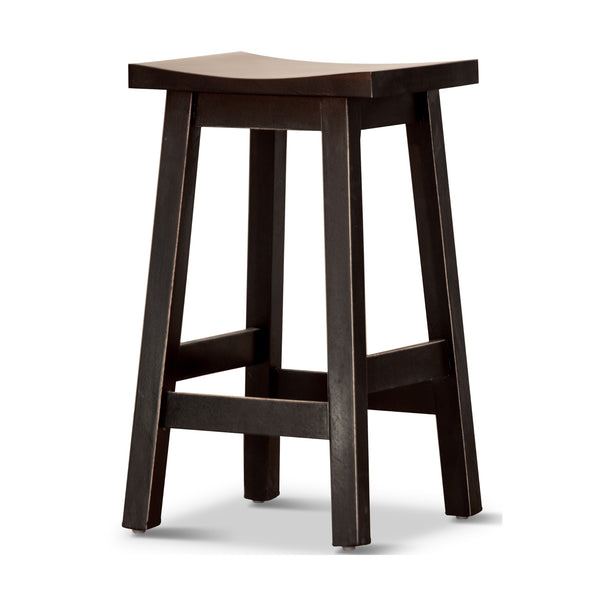 Sensei Kitchen Barstool Timber Bar Chair Stool Black
