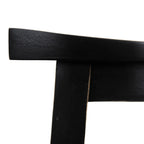 Sensei Kitchen Barstool Timber Bar Chair Stool Black