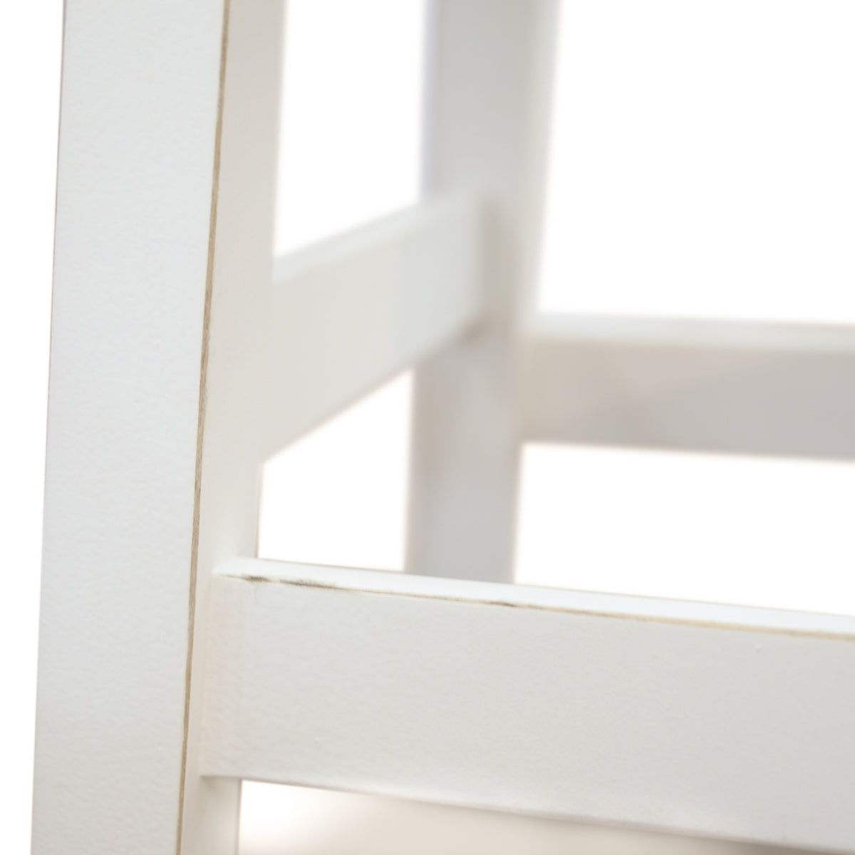 Sensei Kitchen Barstool Timber Bar Chair Stool White Wash Grey