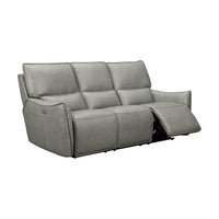 Simon 3+2 Seater Set Electric Powered Recliner Sofa Lounge Grey