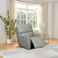 Simon 3+2+1 Seater Set Electric Powered Recliner Sofa Lounge Grey
