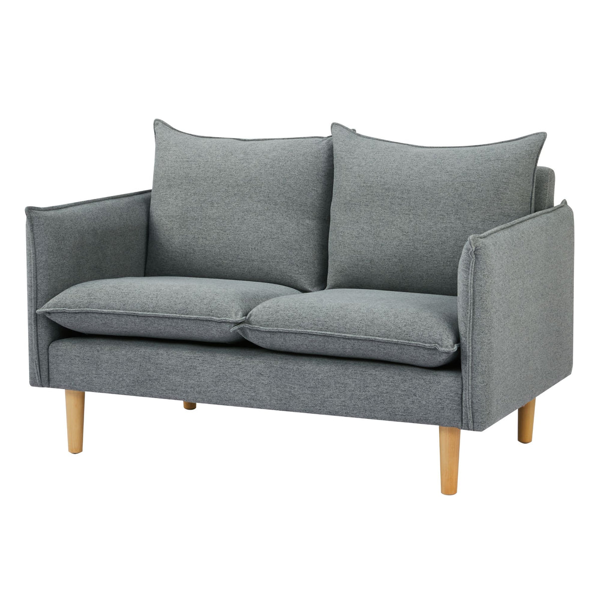 Sinatra Fabric Sofa 2 Seater Dark Grey