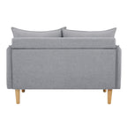 Sinatra Fabric Sofa 2 Seater Grey