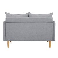 Sinatra Fabric Sofa 2 Seater Grey