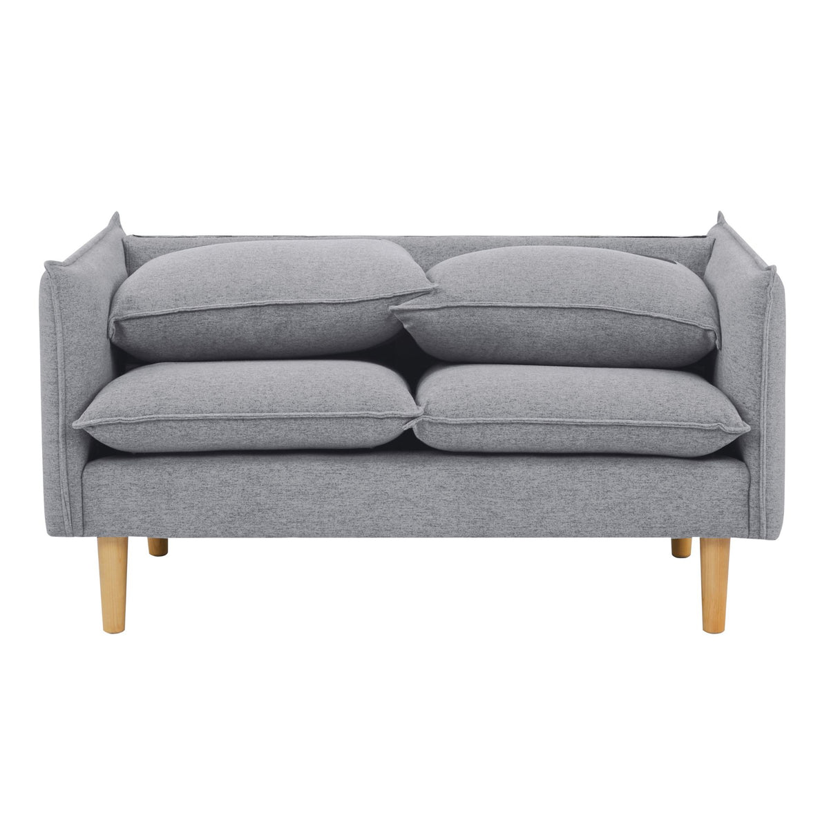 Sinatra Fabric Sofa 2 Seater Grey