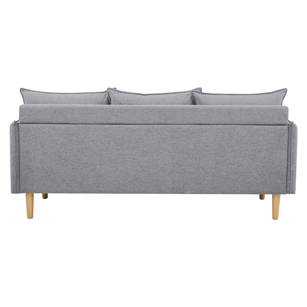 Sinatra Fabric Sofa 3 Seater Grey