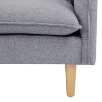 Sinatra Fabric Sofa 3 Seater Grey