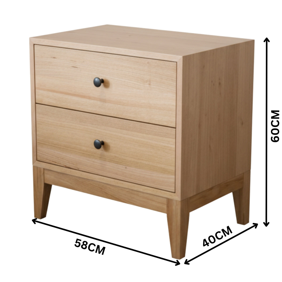 Skandinav Bedside Table Natural