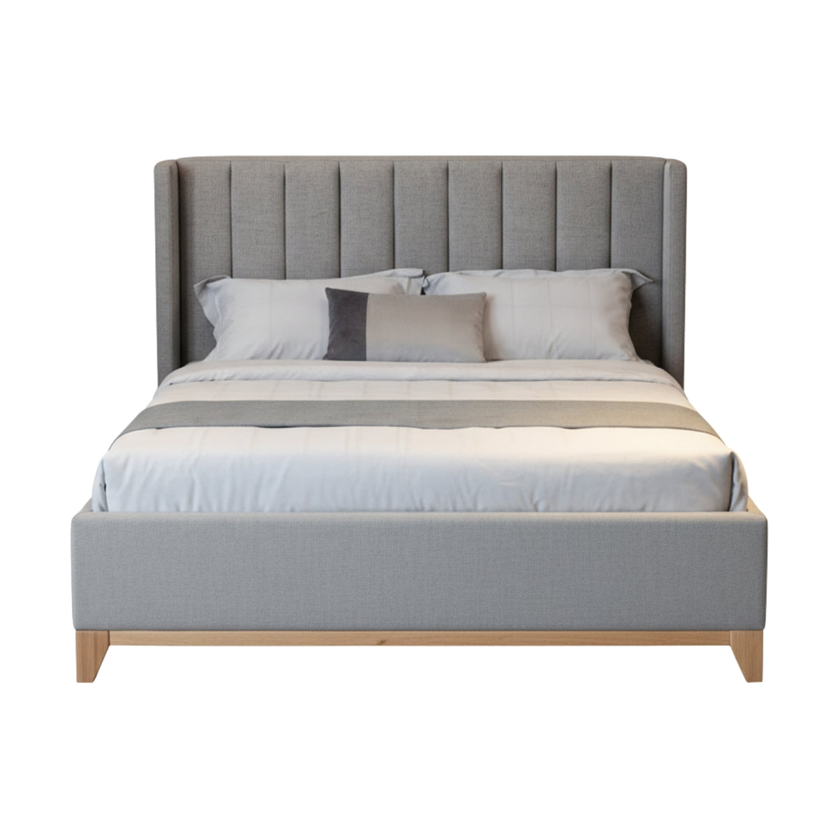 Skandinav Double Bed Frame Storm Grey