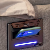 Skandinav Double Bed Frame Storm Grey