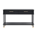 Sophus 140cm Console Hall Entrance Table Black