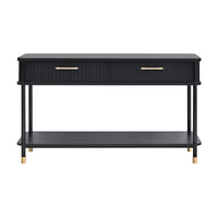 Sophus 140cm Console Hall Entrance Table Black