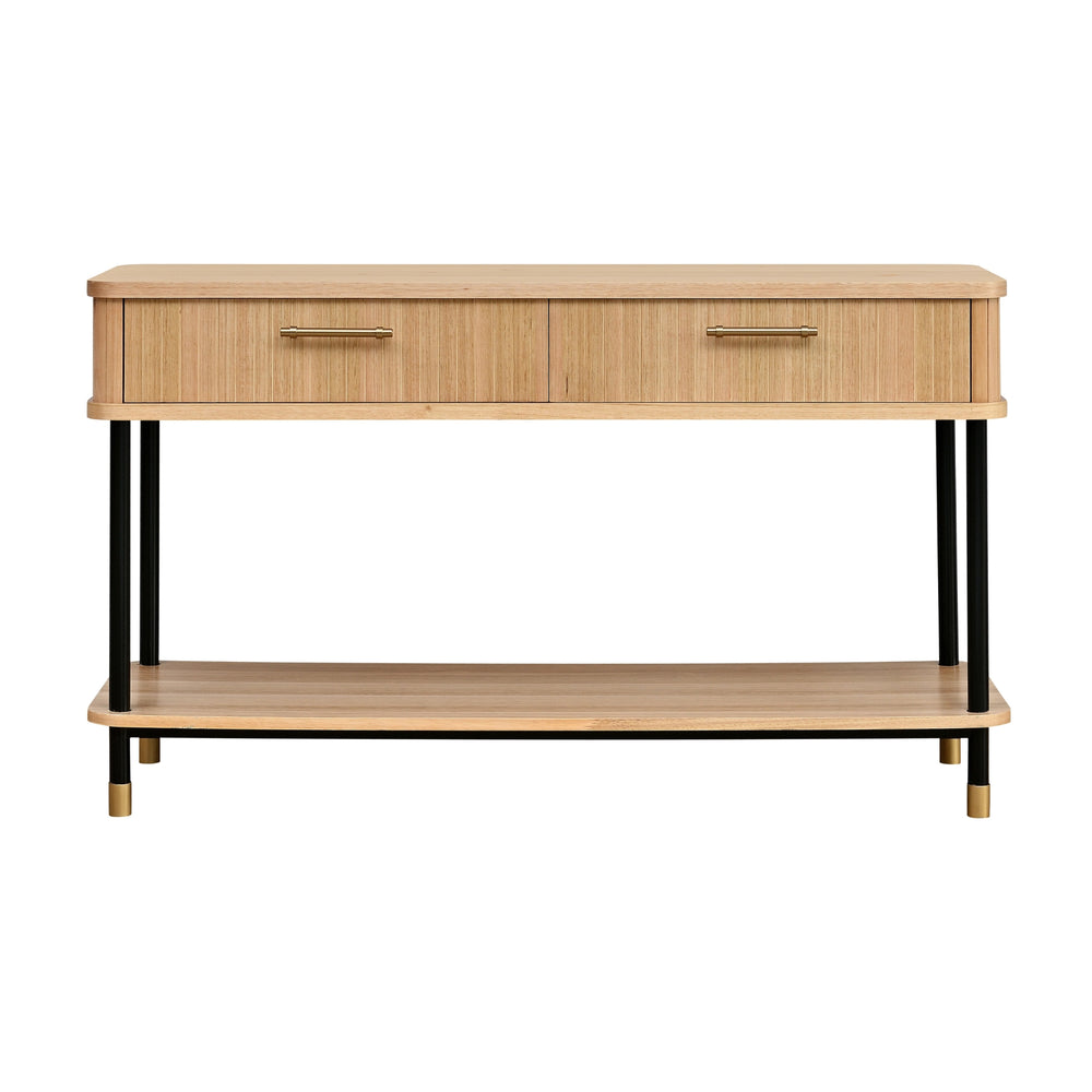 Sophus 140cm Console Hall Entrance Table Natural – Divano Furniture