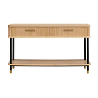 Sophus 140cm Console Hall Entrance Table Natural