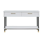 Sophus 140cm Console Hall Entrance Table White