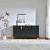 Sophus 160cm Buffet Table Black