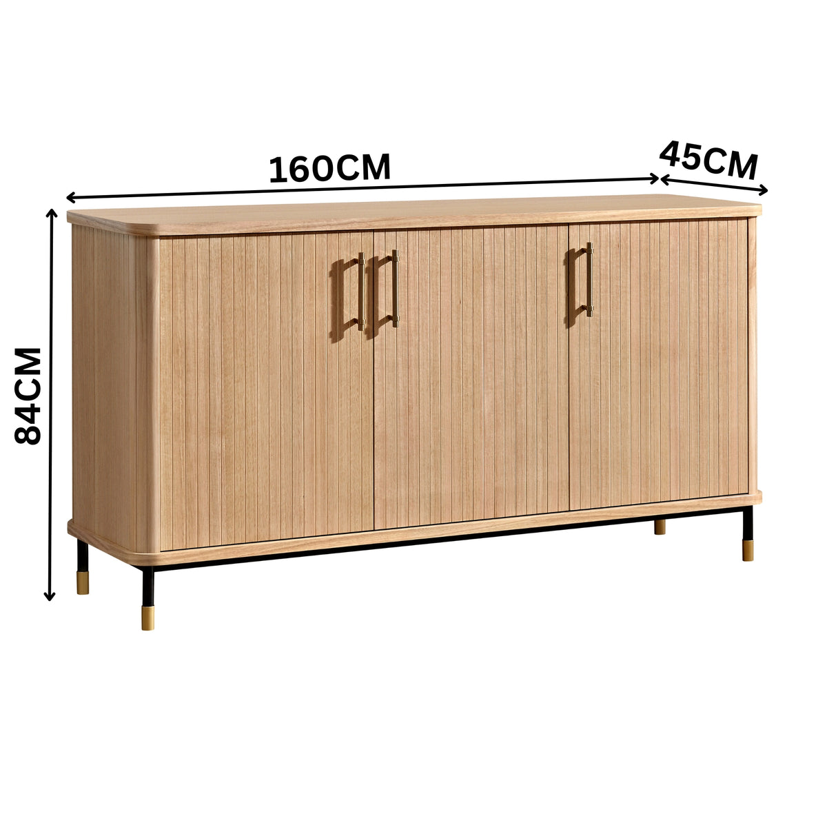 Sophus 160cm Buffet Table Natural