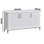 Sophus 160cm Buffet Table White