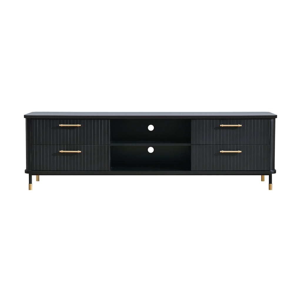 Sophus 200cm ETU Entertainment TV Unit Black
