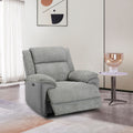 Southwest 1 Seater Electric Recliner Fabric Sofa Lounge Oyster Beige