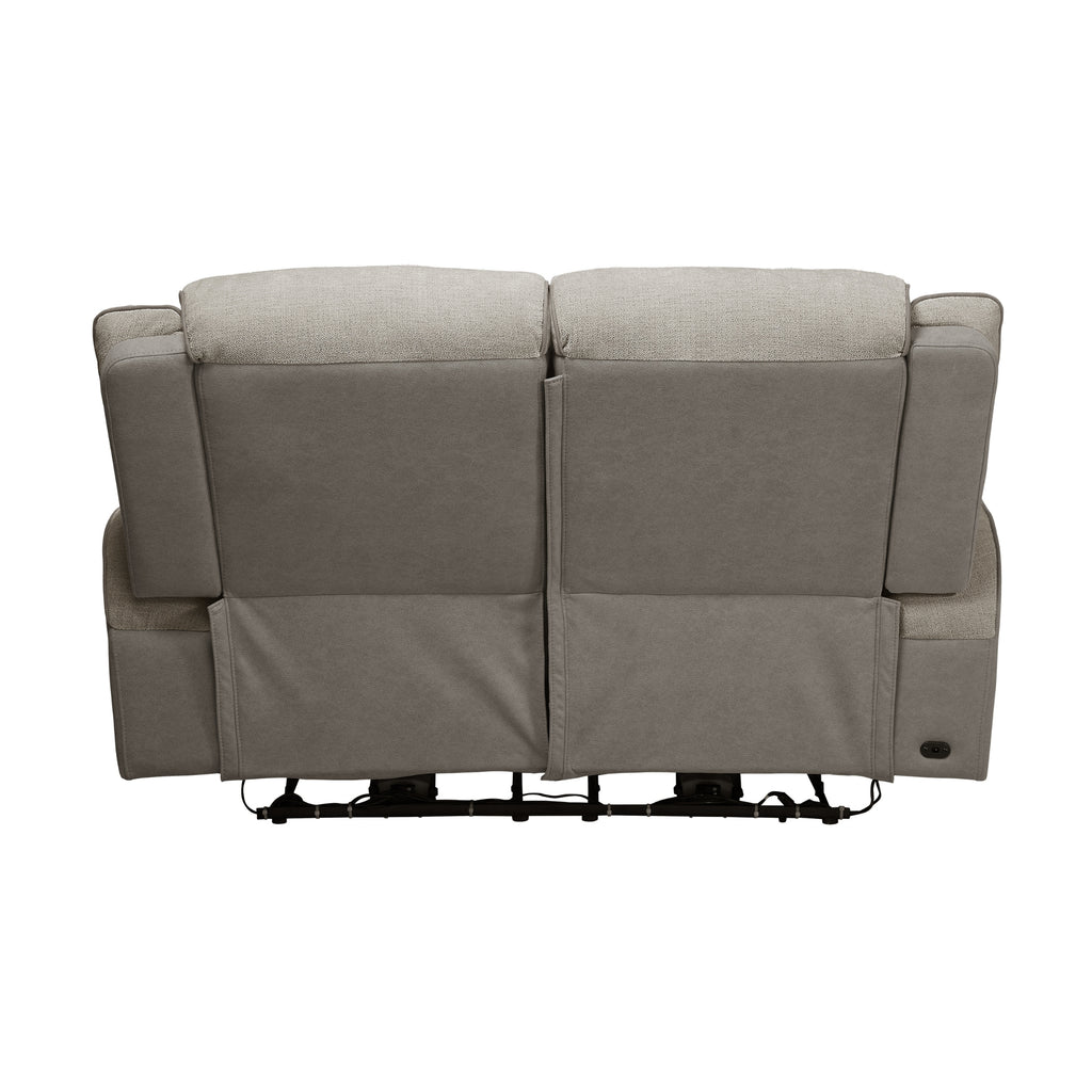 Southwest 2 Seater Electric Recliner Fabric Sofa Lounge Oyster Beige
