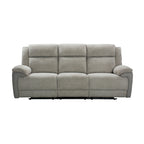 Southwest 3 Seater Electric Recliner Fabric Sofa Lounge Oyster Beige