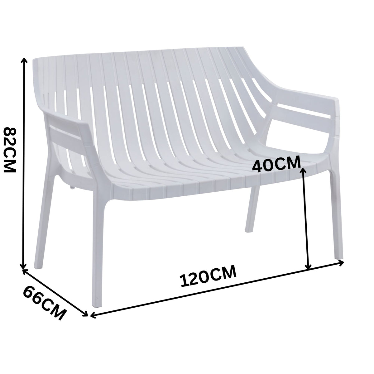 Spritz 4pc Outdoor Sofa Chair Lounge Coffee Table Set Taupe White