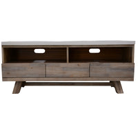 Stony 150cm ETU Entertainment TV Unit with Concrete Top White 