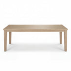 Stud 220cm Outdoor Dining Table White Wash