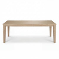 Stud 220cm Outdoor Dining Table White Wash
