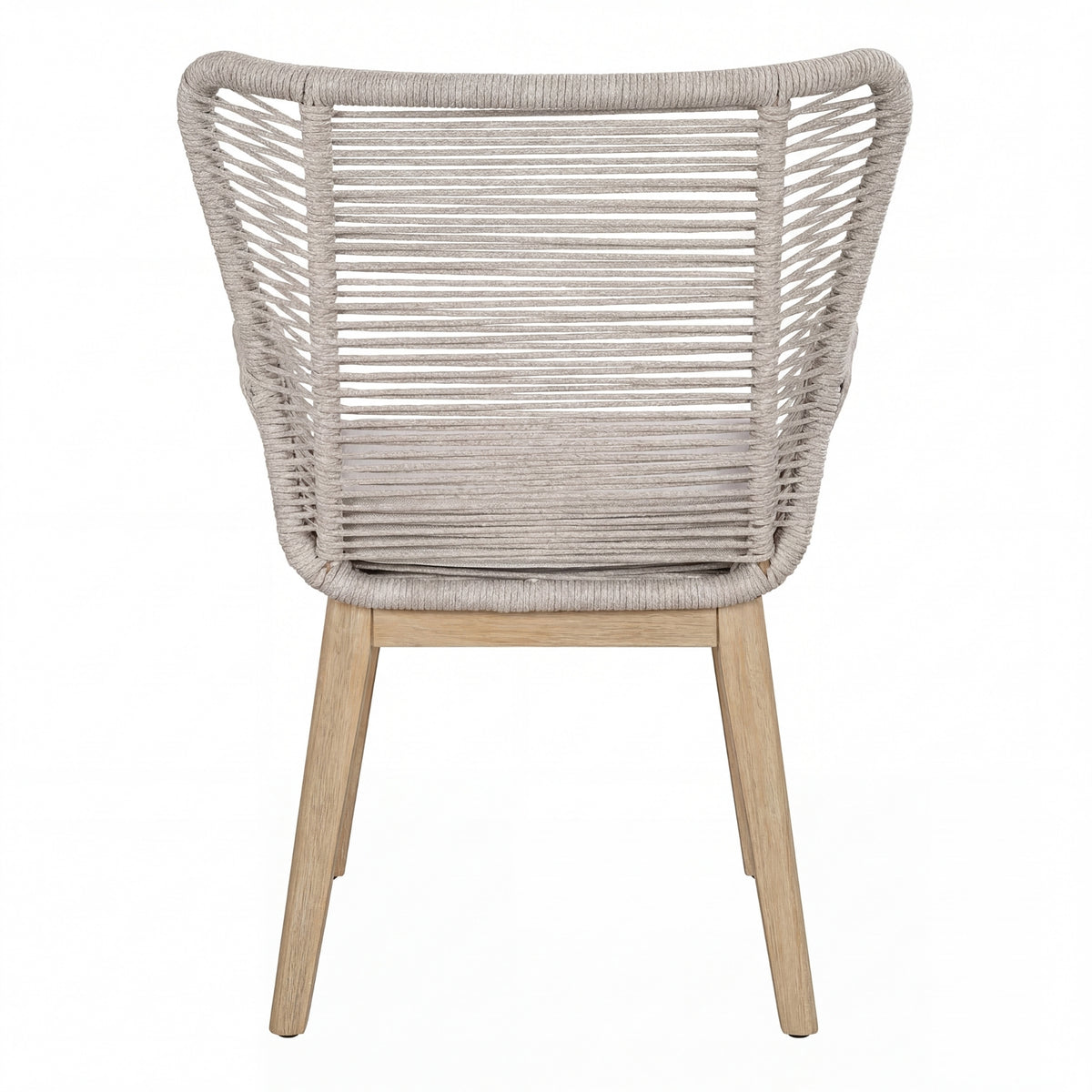 Stud 2pc Set Outdoor Chair White Wash