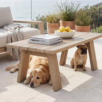 Stud 4pc Set Outdoor Sofa Lounge Chair Cofee Table White Wash