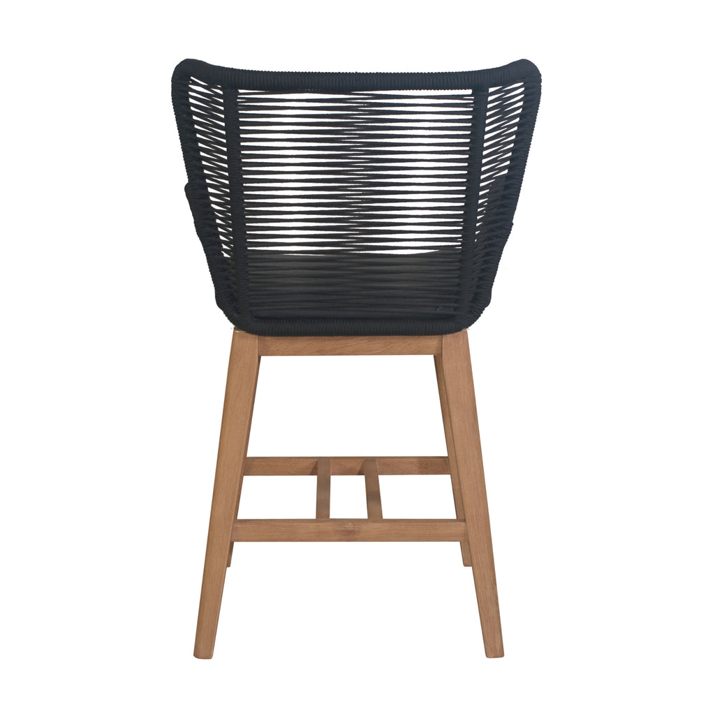 Stud 7pc Outdoor High Bar Dining Set 6 Barstool Chair 240cm Timber Table