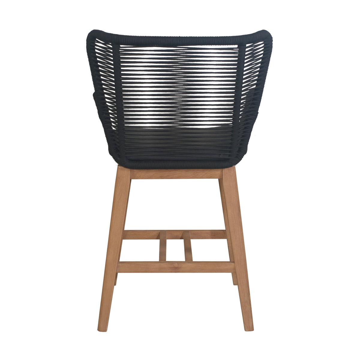 Stud 7pc Outdoor High Bar Dining Set 6 Barstool Chair 240cm Timber Table