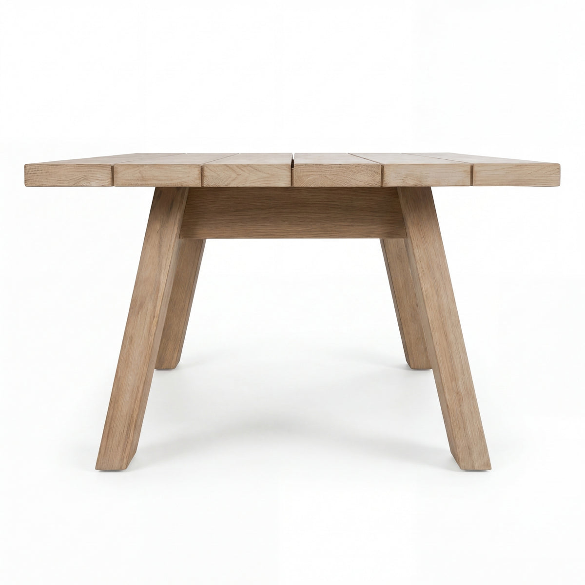 Stud Outdoor Coffee Table White Wash