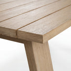 Stud Outdoor Coffee Table White Wash