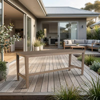 Stud 240cm Outdoor High Bar Dining Table