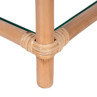 Sunny Rattan Cane Bedside Table Natural