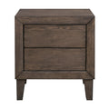 Suno Bedside Table Dark Grey