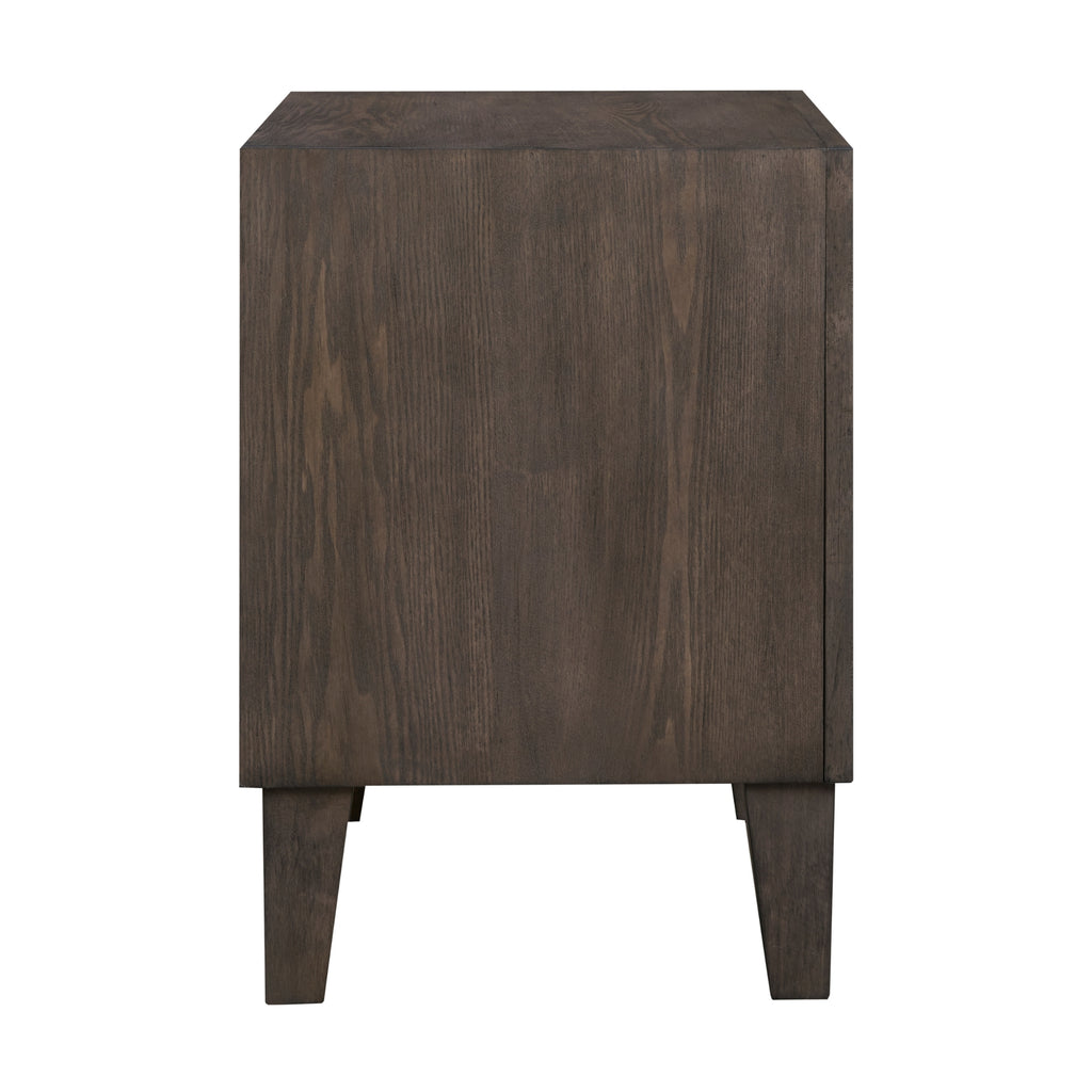 Suno Bedside Table Dark Grey