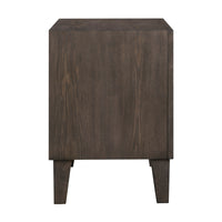 Suno Bedside Table Dark Grey