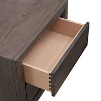 Suno Bedside Table Dark Grey