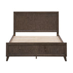 Suno Double Bed Frame Dark Grey