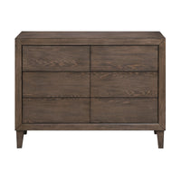 Suno Double Bedroom Suite Bed Frame Bedside Dresser Set Dark Grey