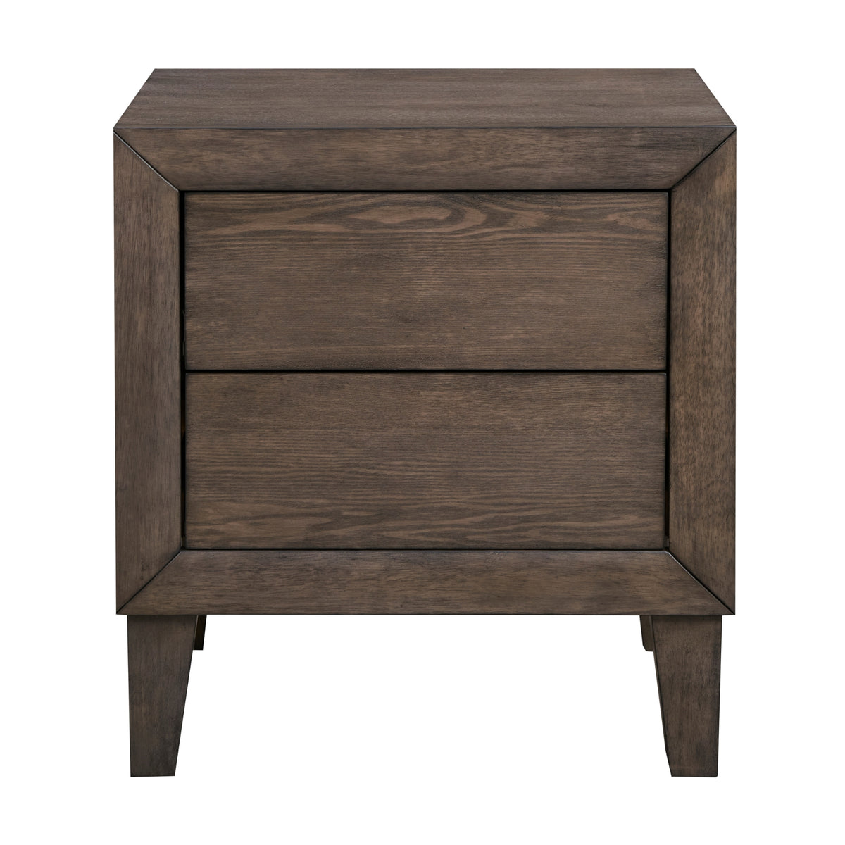 Suno King Single Bedroom Suite Bed Frame Bedside Dresser Set Dark Grey