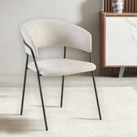 Supreme 2pc Set Dining Chair Beige