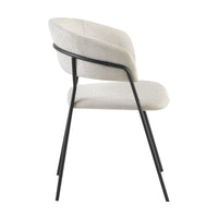 Supreme 2pc Set Dining Chair Beige